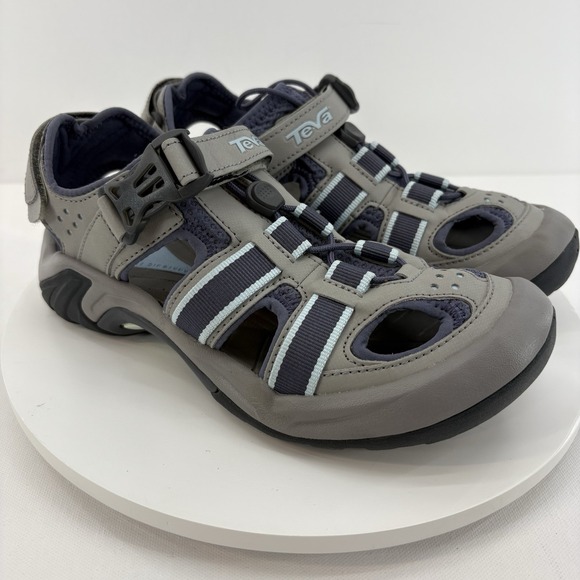Teva Shoes Women's Size 7 Omnium Hybrid Hiking Water Sport Sandals Slate - Picture 1 of 10
